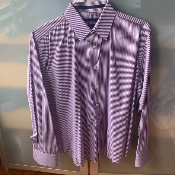 Kenneth Cole New York Striped Dress Shirt - Picture 4 of 7